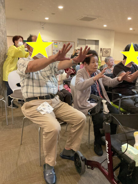 IMG 0595 450x600 - 秋祭りリハビリレク＆音楽鑑賞