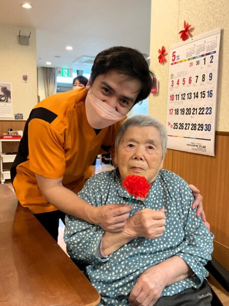 母の日のカーネーション❤️ IMG 0445 450x600 - 母の日のカーネーション❤️
