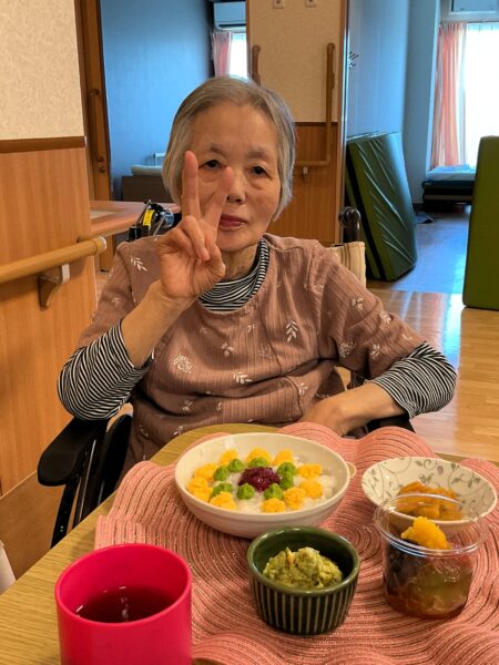 IMG 0452 450x600 - ６月行事食『あじさい寿司膳』🍱
