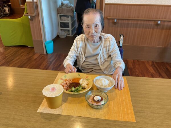 IMG 0357 600x450 - 10月行事食　大人になってもワクワク♪ 大人様ランチ🍝🍮✨