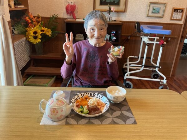 IMG 0374 600x450 - 10月行事食　大人になってもワクワク♪ 大人様ランチ🍝🍮✨